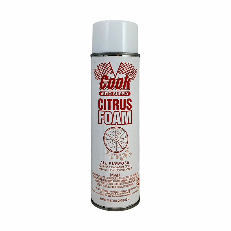 Cook Citrus Foam All Purpose Cleaner - 18 oz Aerosol Can