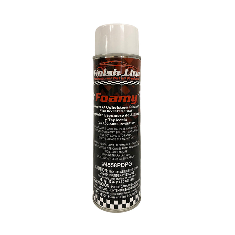 Finish Line Foamy Carpet & Upholstery Inverted Spray - 19 oz