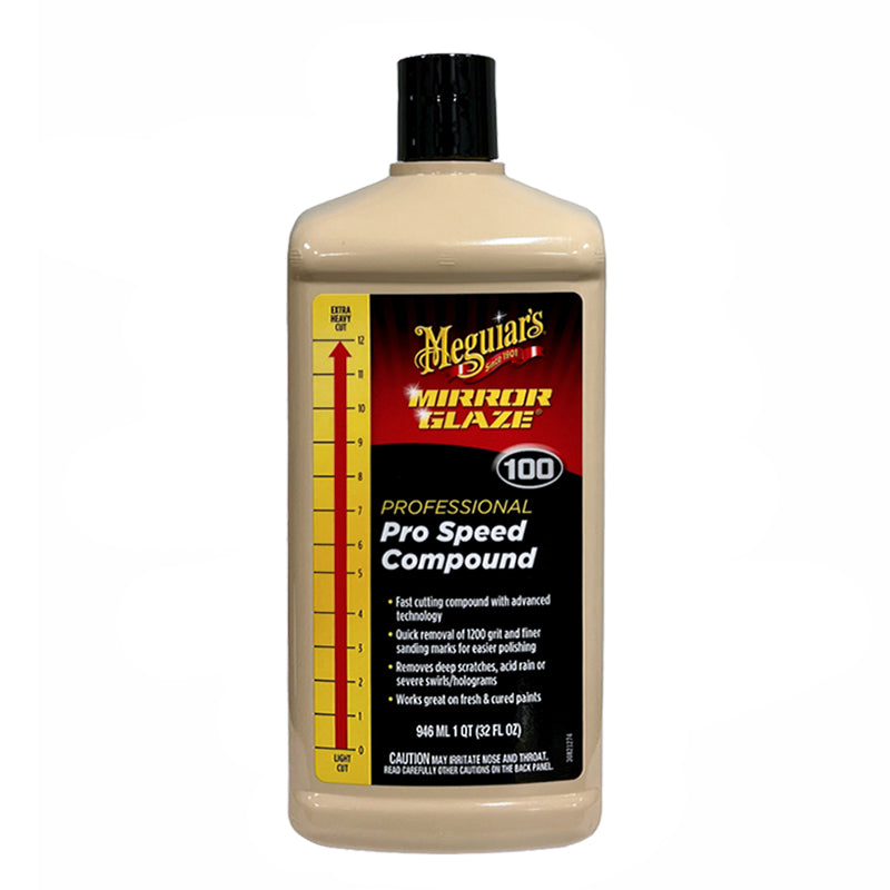 Meguiar’s M100 Mirror Glaze Pro Speed Compound - 32 oz