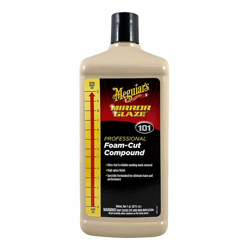 Meguiar’s M101 Mirror Glaze Foam-Cut Compound - 32 oz