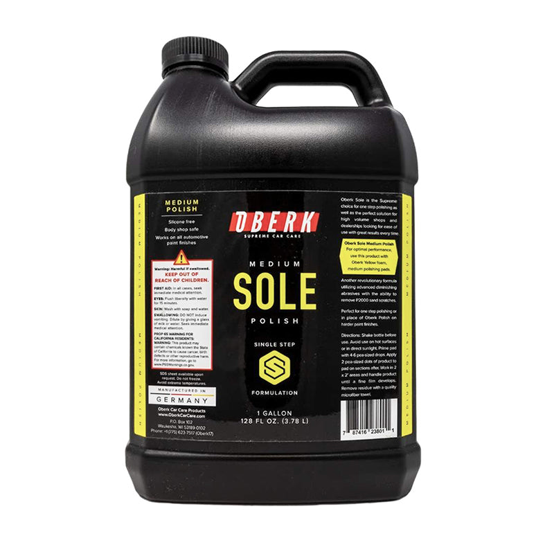 Oberk Sole - One Step - Medium Polish - 1 gallon